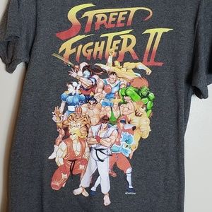 Street Fighter II Capcom SNES Video Game S Shirt